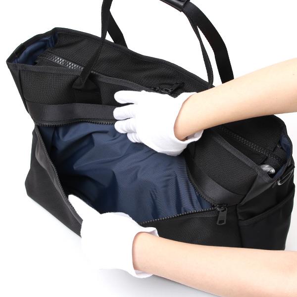 極美品 WONDER BAGGAGE トートバッグ ネイビー 日本製 防水 WONDER BAGGAGE（ワンダーバゲージ） トートバッグ メンズ 防水