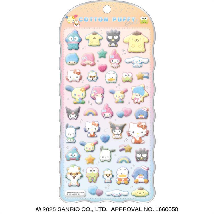 【国内正規品】コットンパフィーシール サンリオキャラクターズ クラックス | CRUX