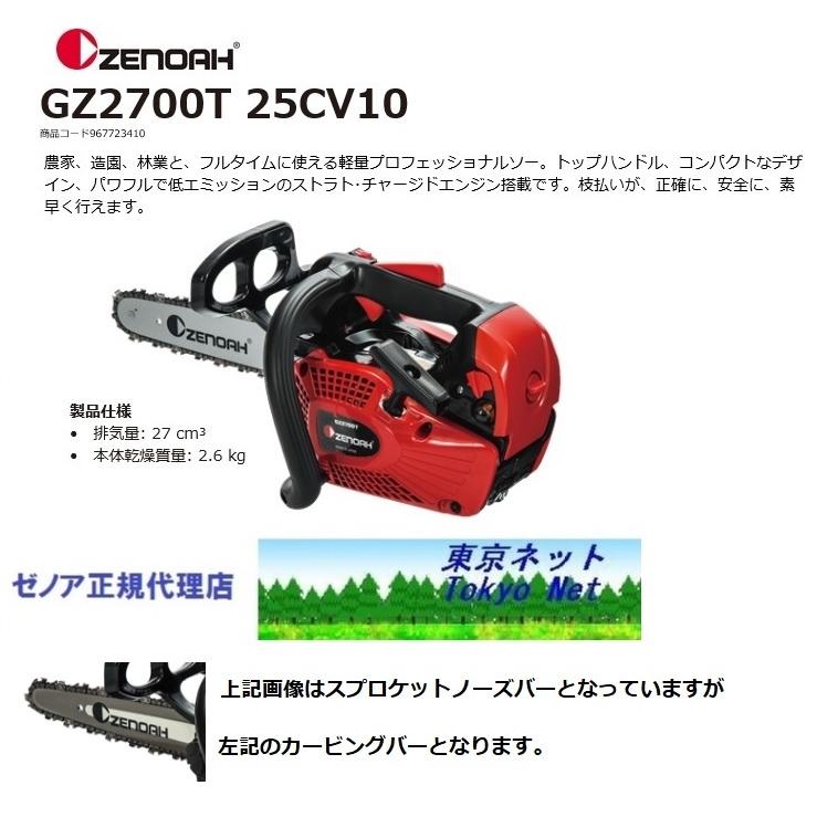 純正プラグ1本サービス ゼノアチェンソーGZ2700T-25CV10 ハイパーこが