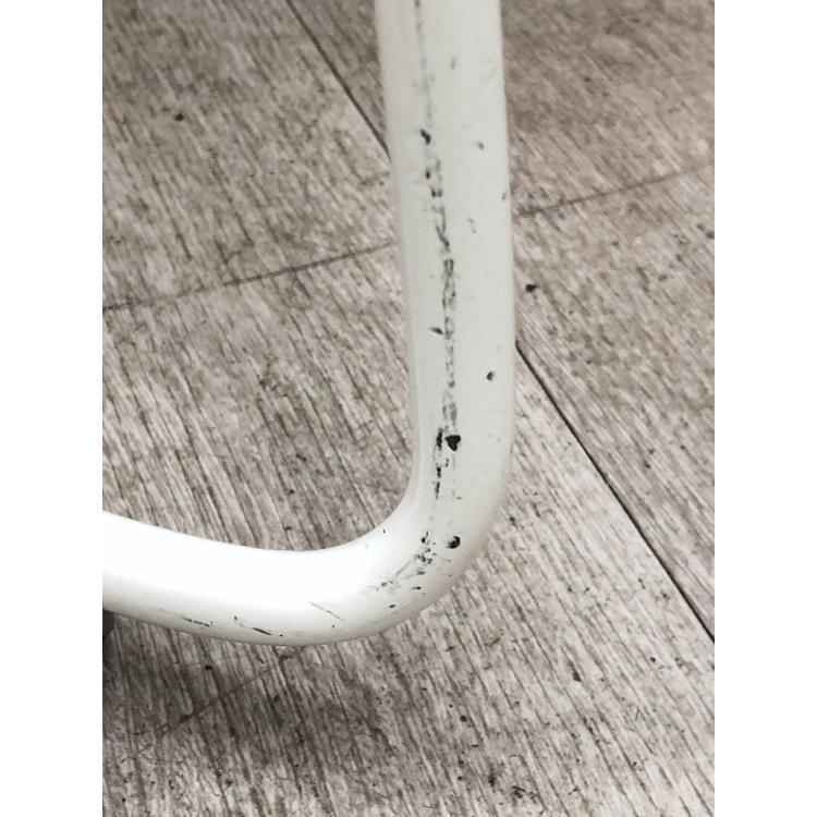 中央可鍛工業スタッキングチェア4脚セット JA-27 ■中古品■※脚キズ有/ヤケ・くすみ少々有の画像