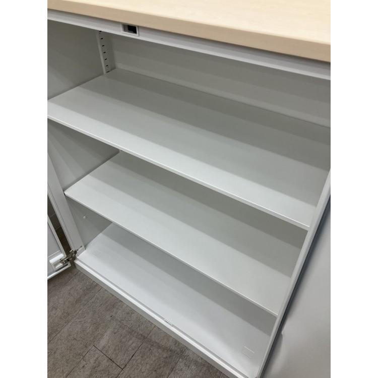 アウトレット品 コクヨ 両開き書庫 スチール書庫 鍵付き 幅900×奥行450 