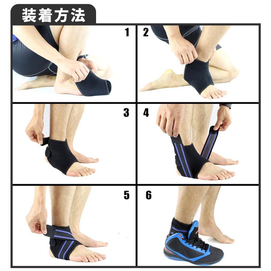 足首サポーター スポーツ用 捻挫 足首 固定 サポーター スポーツケア ランニング バスケ 片足用 レビューを書いてメール便全国送料無料 Aja 321 東京パンダ 通販 Yahoo ショッピング