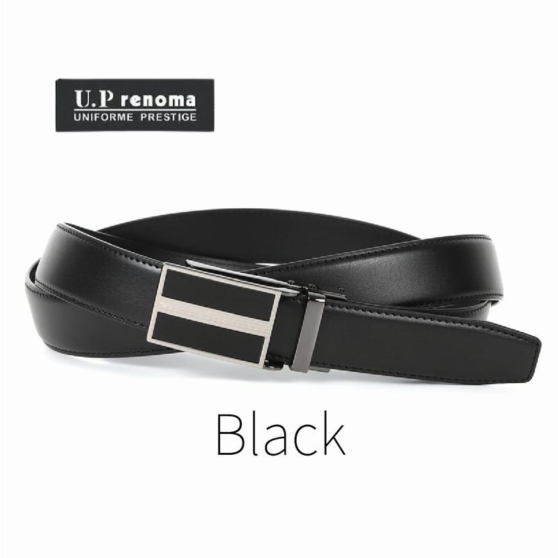 U.P renoma 穴なし 無段階 無調整 ラチェット式 ベルト メンズ U.P renoma 穴なし 無段階 無調整 ラチェット式 ベルト メンズ