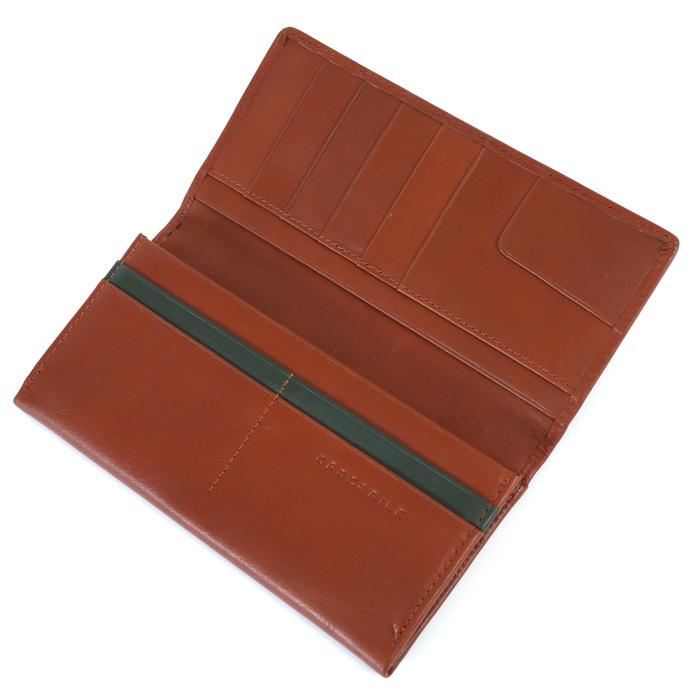 Crocodile（クロコダイル） 長財布 本革 ブランド 羊革 メンズ カード