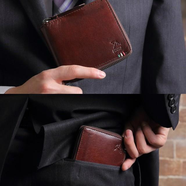 財布 メンズ 二つ折り 本革 ブランド ラウンドファスナー イタリーレザー 小銭入れあり コンパクト財布 クリスマス プレゼント アーノルドパーマー Ap3309 Ap3309 財布ベルトの専門店東京リッチ 通販 Yahoo ショッピング