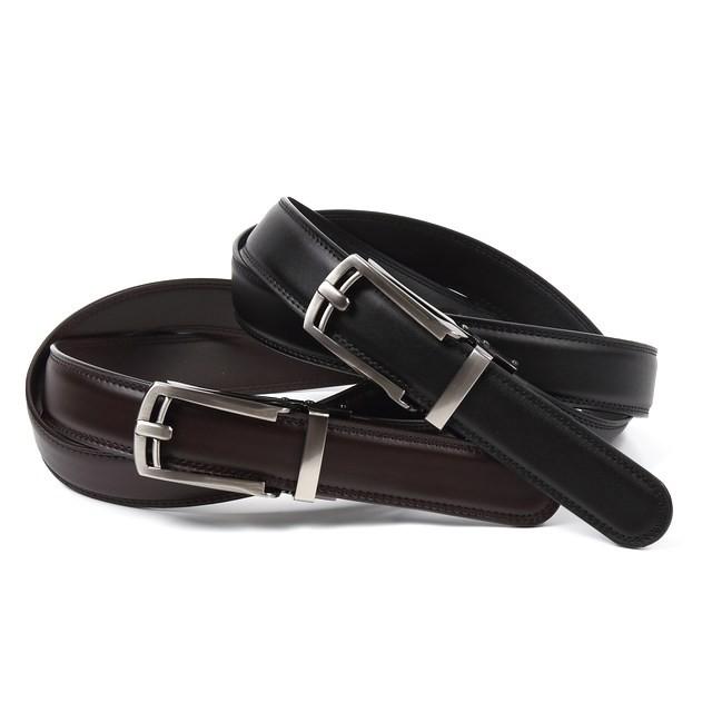 ベルト メンズ 穴レス 本革 穴なし 無段階 無調整 無段階調整ベルト