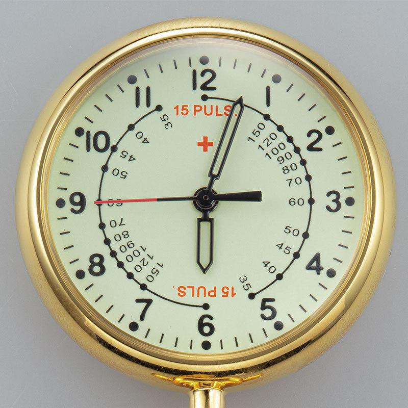 携帯時計 SPQR社 『 ナースウォッチ シルバー 』 男女兼用 脈計測