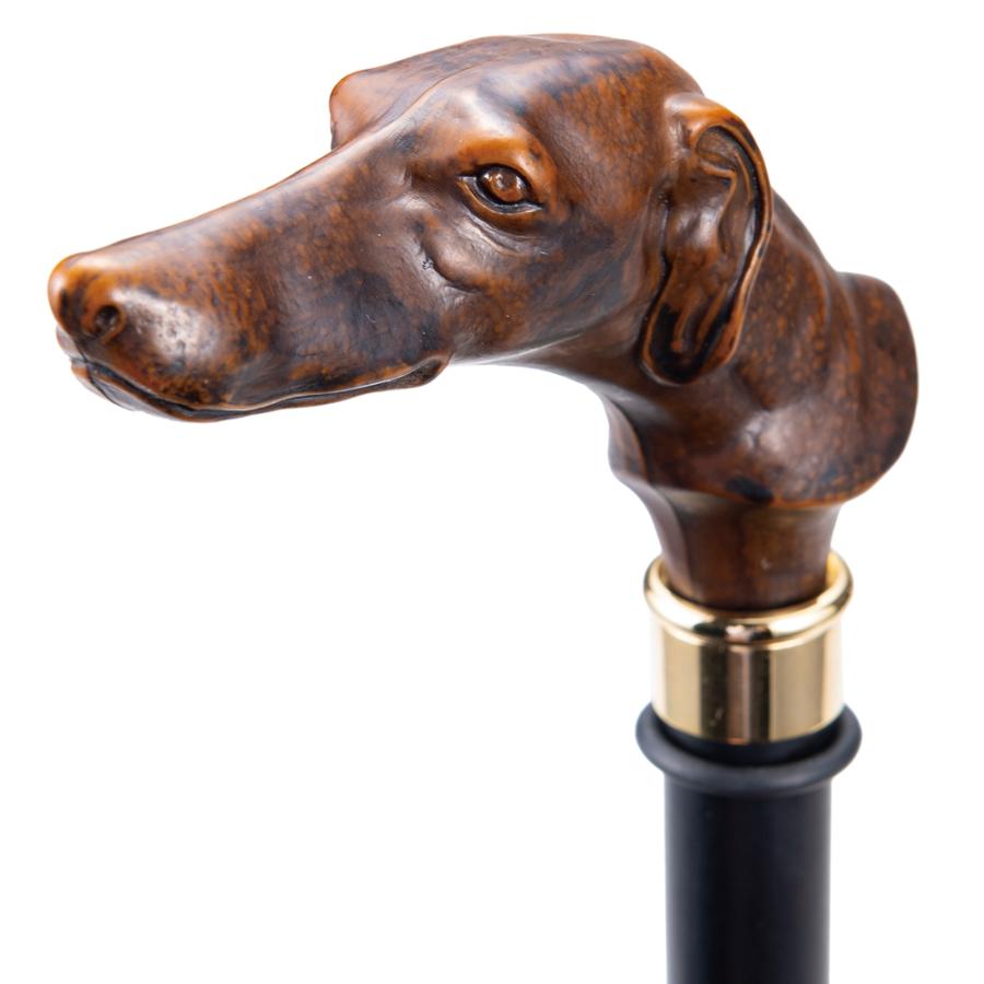 杖 ステッキ 国産 天然樫 使用 「 王家の猟犬ステッキ 」 特別誂え品