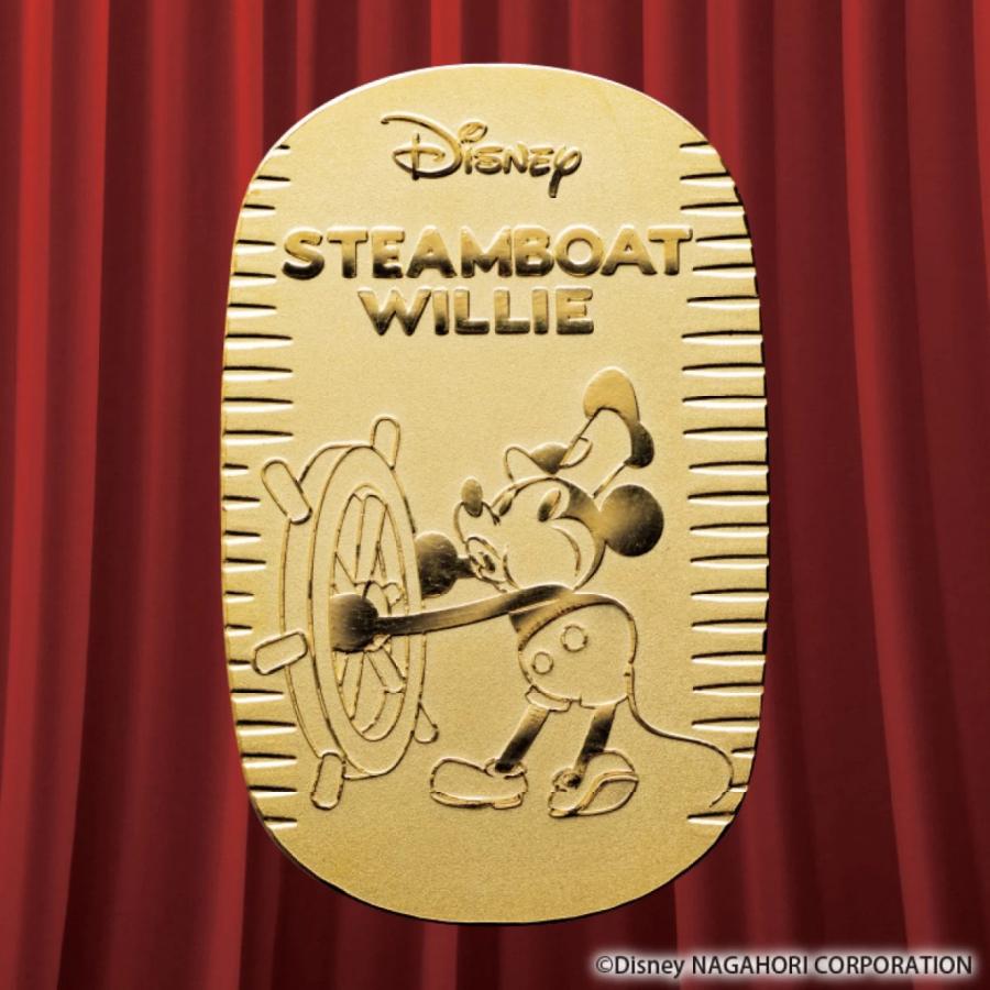 純金 20g 蒸気船ウィリー 小判 Disney監修 正規品 純金小判 保証書付き