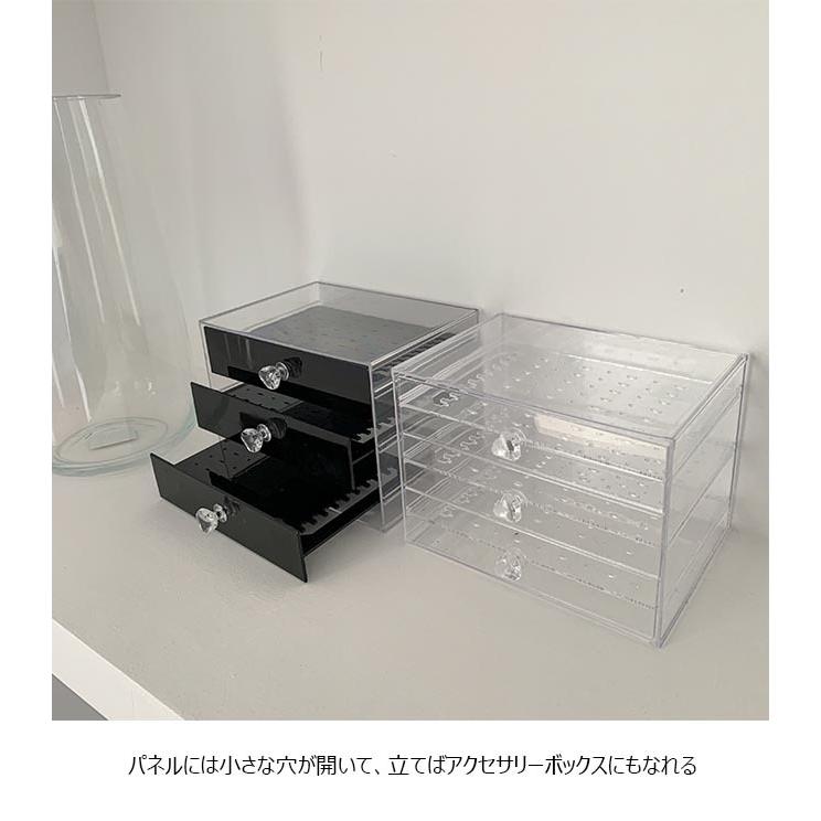収納ボックス クリア 収納ケース 引き出し アクセサリーボックス 収納箱 小物入れ 化粧品収納 文房具収納 軽量 アクセサリーケース クリアケース Bja7058 Tokyo Soreiyu 通販 Yahoo ショッピング
