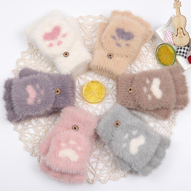 手袋 冬 中学生 ニット手袋 モコモコ 厚手 子供 指抜き 手袋 グローブ ニット キッズ キャップ付き手袋 小学生 モコモコ手袋 高校生 送料無料 Bja7966 Tokyo Soreiyu 通販 Yahoo ショッピング