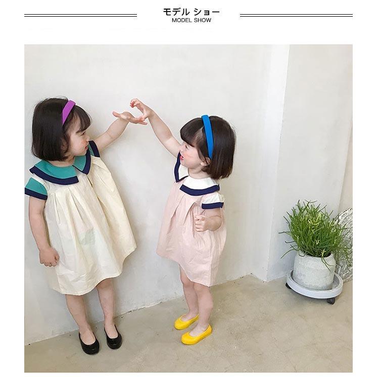 女の子 ワンピース 半袖 ジュニア ゆったり 半袖ワン Aラインワンピース 夏ワンピース 子供 お買い得 薄手