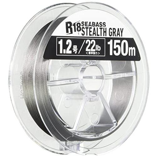 クレハ Kureha Peライン シーガー R18完全シーバス 150m 1 2号 22lb ステルスグレー お買い得モデル