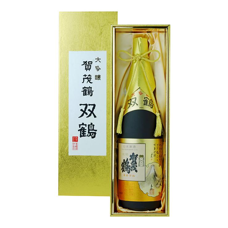 日本酒 ギフト 大吟醸 賀茂鶴 双鶴 1800ml 1本 やや辛口 瓶 賀茂鶴酒造