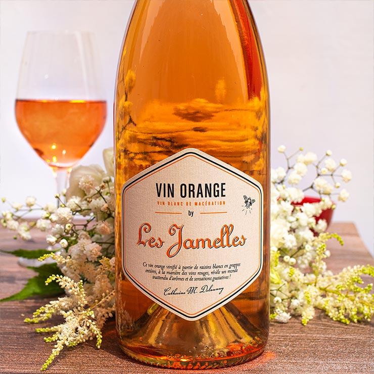 ワイン 洋酒 フランス レ・ジャメル オレンジ 750ml 1本 オレンジ