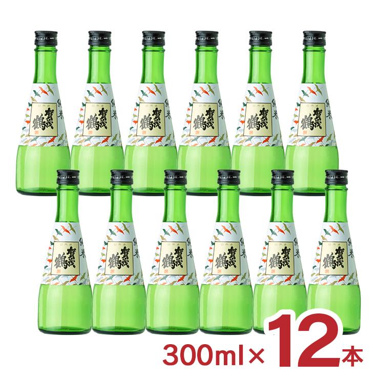 賀茂鶴 日本酒 広島 純米酒 300ml 12本 やや辛口 賀茂鶴酒造 送料無料