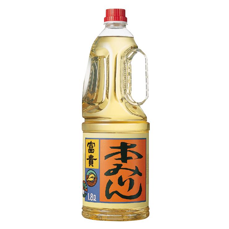合同酒精 みりん 味醂 本みりん富貴 1800ml 6本 PET 送料無料 合同酒精 みりん 味醂 本みりん富貴 1800ml 6本 PET 送料無料