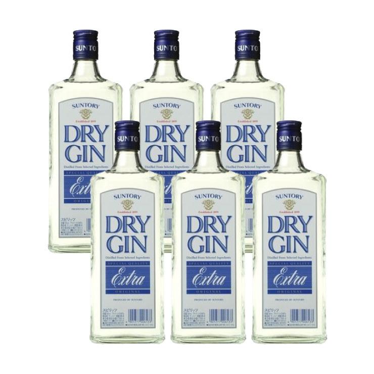 サントリー ドライジン エクストラ ウォッカ 6本セット サントリー ドライジンエクストラ キングサイズ 40度 1800ml 6本 (1