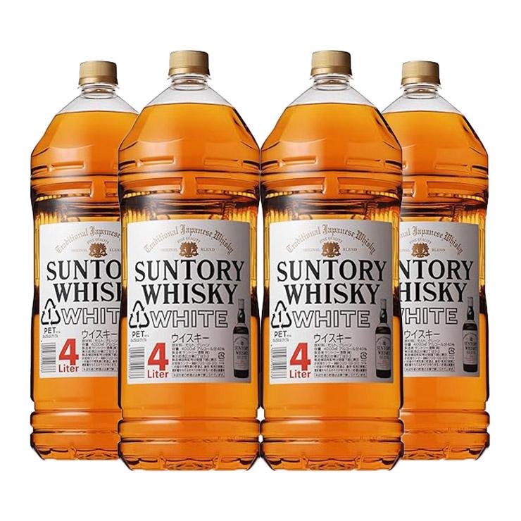 SUNTORY（サントリー） ウイスキー 洋酒 ウイスキー ホワイト 4000ml 4