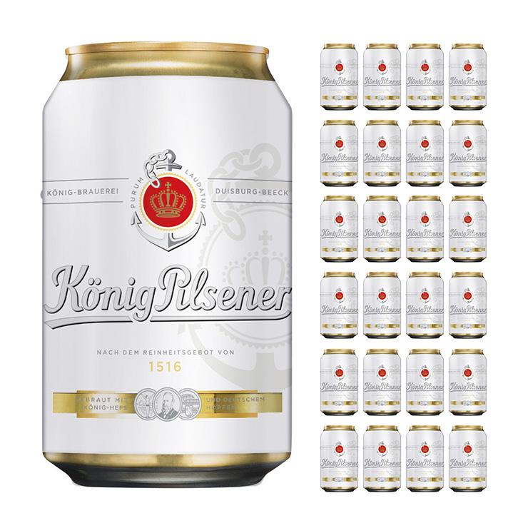 ビール ドイツビール ケーニッヒピルスナー 缶 330ml 24本 池光 