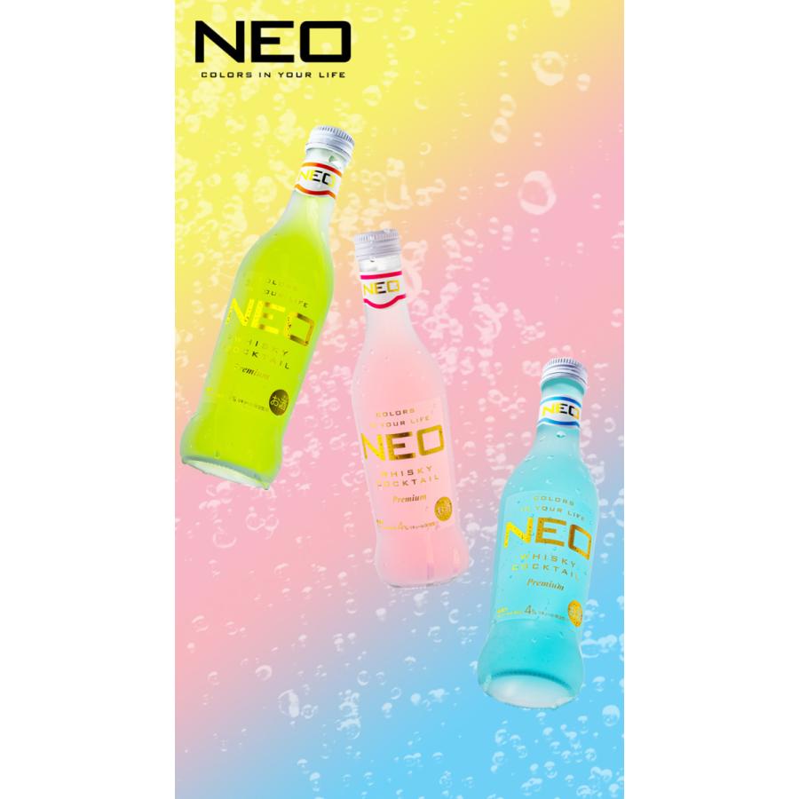 NEO Premium Cocktail ブルーレモン 275ml 24本 (1ケース) ネオ 