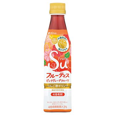 酢 健康 フルーティス ピンクグレープフルーツ 濃縮 ミツカン 350ml 24本 送料無料 取り寄せ品｜tokyo-syusui｜02