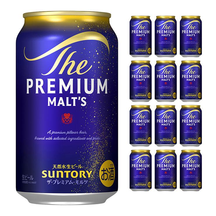 ビール サントリー ザ・プレミアムモルツ 350ml 12缶入 12本 1ケース