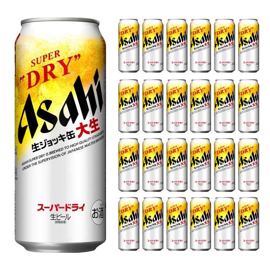 スーパードライ アサヒ 生ジョッキ缶 大生 485ml 24本 (1ケース スーパードライ アサヒ 生ジョッキ缶 大生 485ml 24本 (1ケース