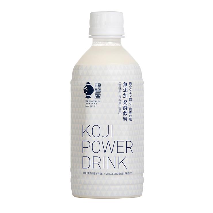 コージ パワー ドリンク KOJI POWER DRINK 350g 24本 福光屋 サウナ 無添加 ノンカフェイン 発酵飲料 水分補給 送料無料｜tokyo-syusui｜02