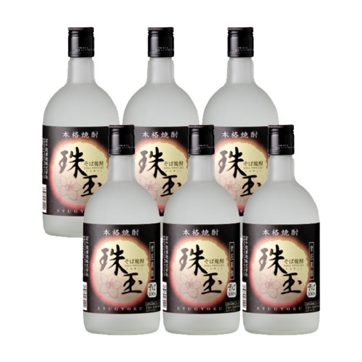 高千穂酒造 蕎麦全量仕込み 珠玉 25度 720ml 6本 焼酎 取り寄せ品 送料