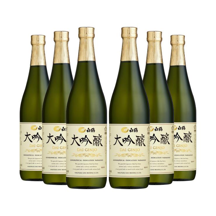 白鶴 大吟醸 720ml 6本 (1ケース) 取り寄せ品 送料無料 : 東京酒粋
