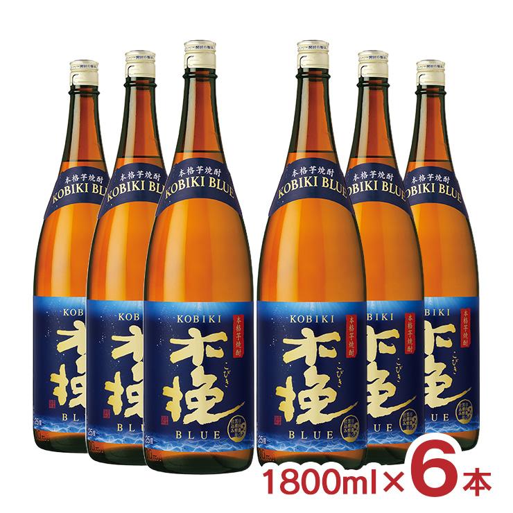 雲海酒造 焼酎 木挽BLUE 25度 瓶 1800ml 6本 1ケース 芋焼酎