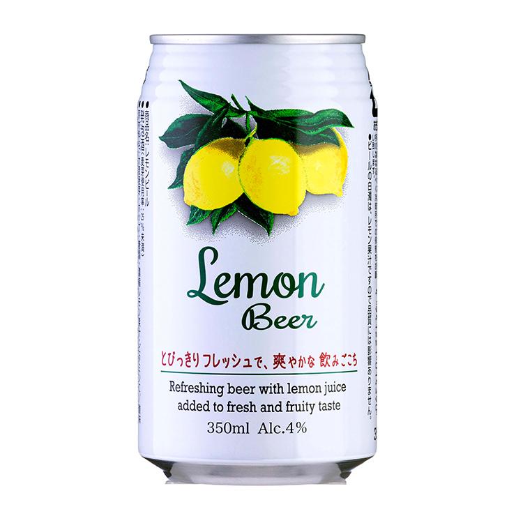 日本ビール ビール クラフト レモンビール 350ml 24本 4% 発泡 送料