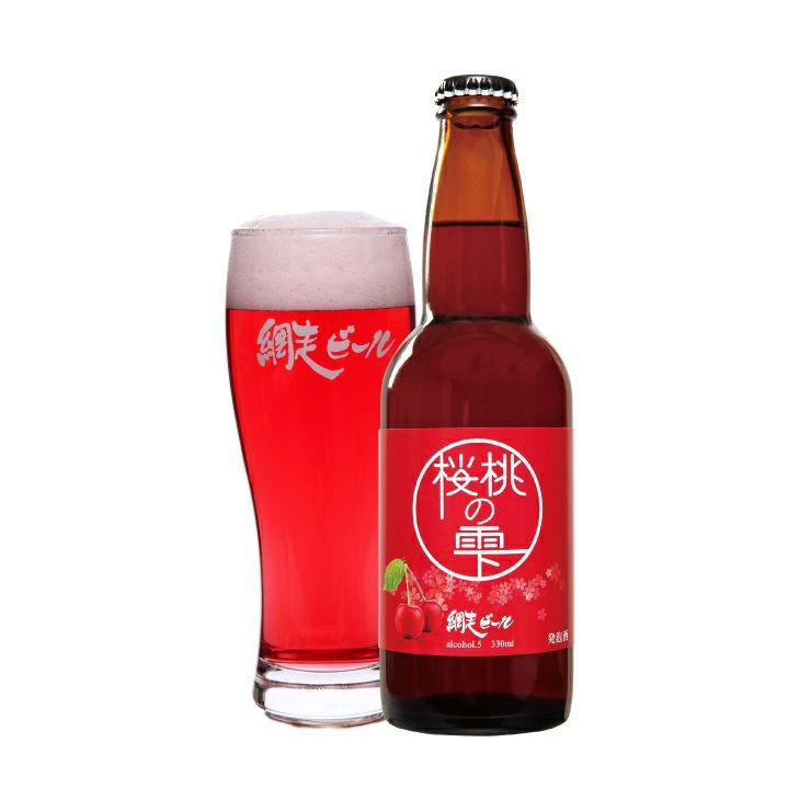ビール 網走ビール 桜桃の雫 330ml 24本 瓶 おうとうのしずく ビール 網走ビール 桜桃の雫 330ml 24本 瓶 おうとうのしずく