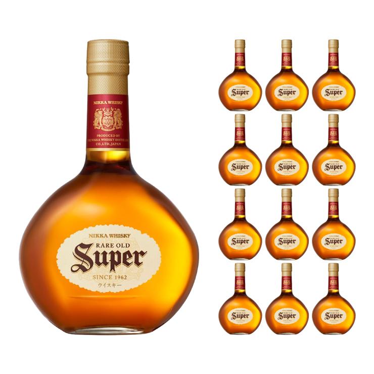 アサヒビール スーパーニッカ 43度 700ml 12本 ウイスキー 取り寄せ品 貨物輸送無料