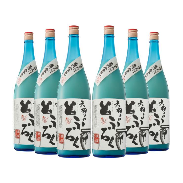 小山本家酒造 天狗のとぶろく 1800ml 6本 日本酒 にごり酒 取り寄せ品