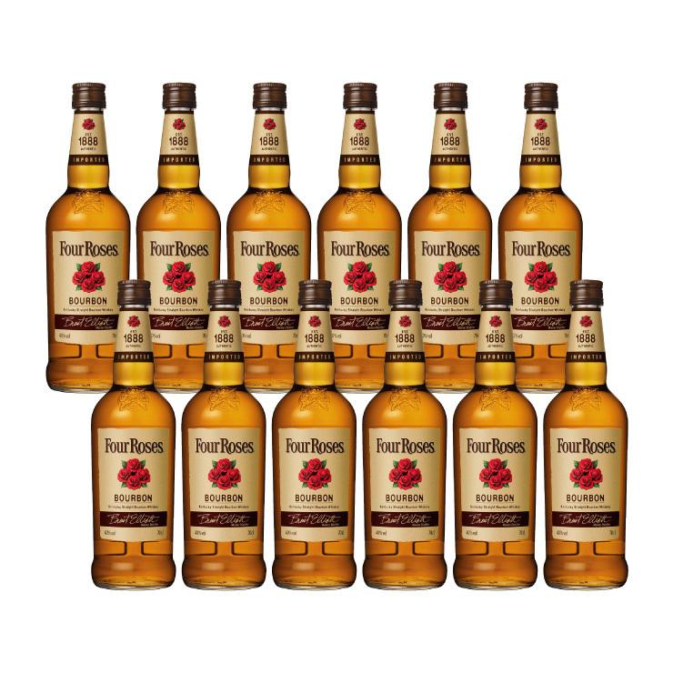 キリン フォアローゼズ ウイスキー 40度 700ml 12本 (1ケース