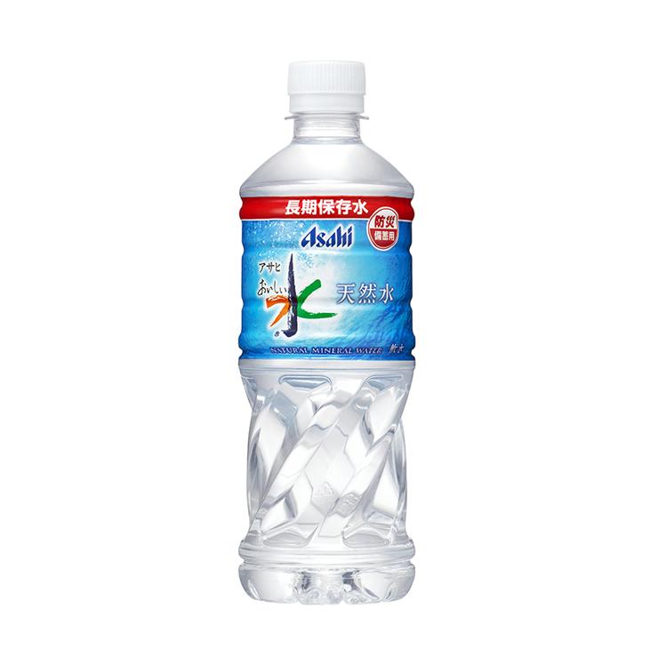アサヒ おいしい水 保存水 5年 500ml アサヒ飲料 天然水 長期保存水