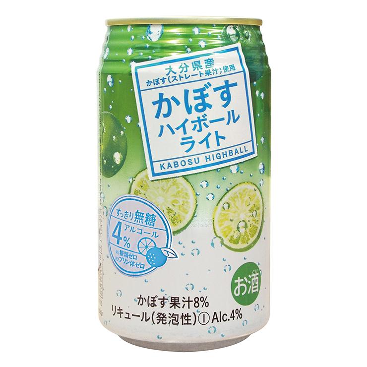 かぼすハイボール8% 340ml×24×3箱 JAフーズおおいた 柑橘 ハイボール かぼすハイボール 8％ 340ml