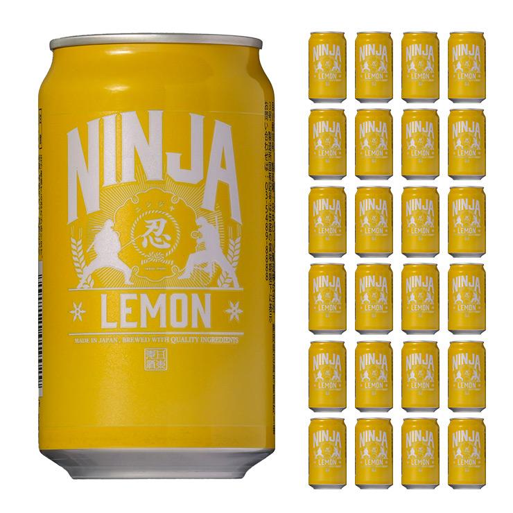 日本ビール ビール NINJA LEMON 350ml 24本 レモンビール 忍者