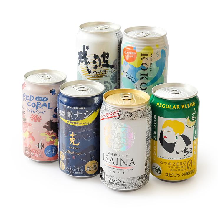 母の日 ギフト 2026 焼酎 ハイボール 焼酎ハイボール 6缶 飲み比べ