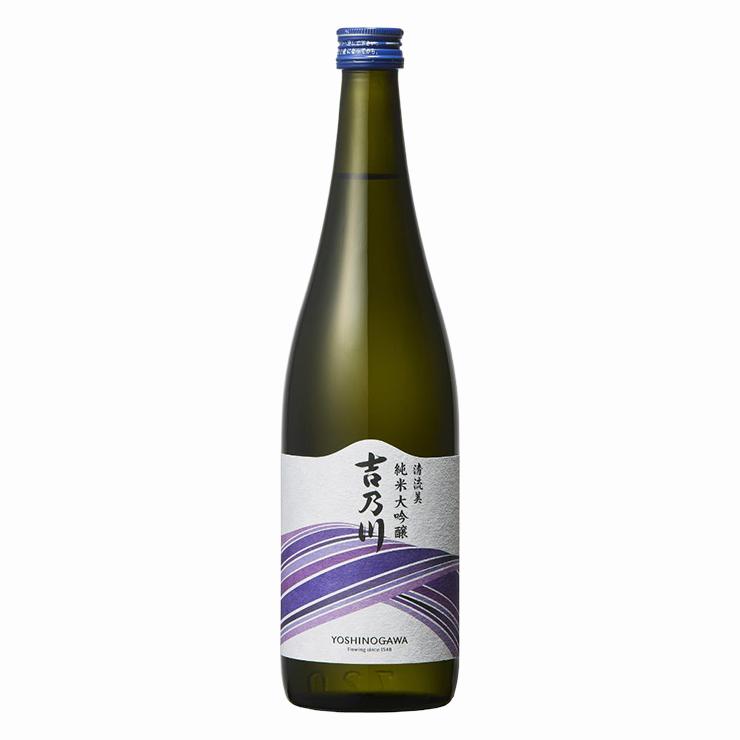 吉乃川 日本酒 清酒 清流美 純米大吟醸 720ml 12本 純米 純米酒 新潟
