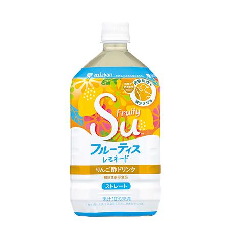 アウトレット 賞味期限2024/12/31 ミツカン フルーティス レモネード ストレート 1000ml 12本 酢 飲むお酢 送料無料｜tokyo-syusui｜02