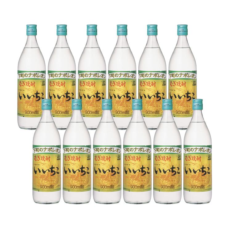 むぎ焼酎 いいちこ (25度 900ml ) 12本セット 三和酒類 いいちこ（25%） 900ml 12本 麦焼酎 送料無料 : 東京酒粋