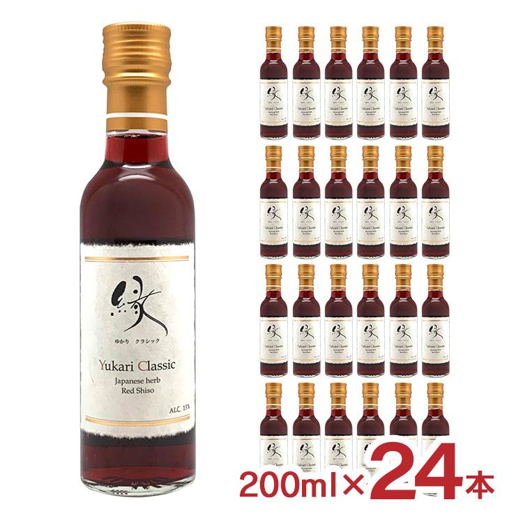 三島食品 リキュール YUKARI CLASSIC 200ml 24本 ゆかり クラシック 赤