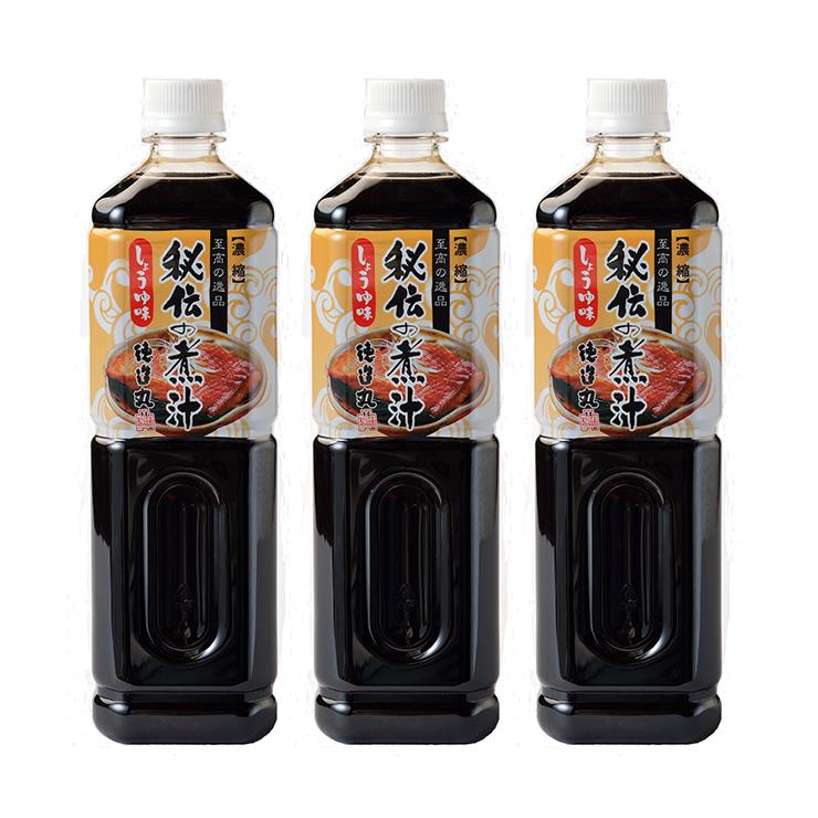 秘伝の煮汁 しょうゆ味 1000ml 3本 徳造丸 煮物 煮付け 送料無料 : 東京酒粋(トウキョウシュスイ) - 通販 - Yahoo!ショッピング