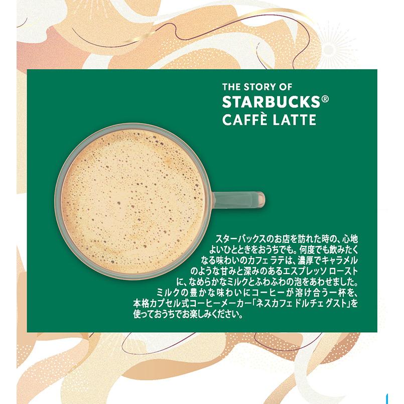 コーヒー ネスカフェ ドルチェグスト 専用カプセル スターバックス カフェラテ 60P 3箱 計180P 大容量 まとめ買い スタバ カプセル 送料無料｜tokyo-syusui｜04