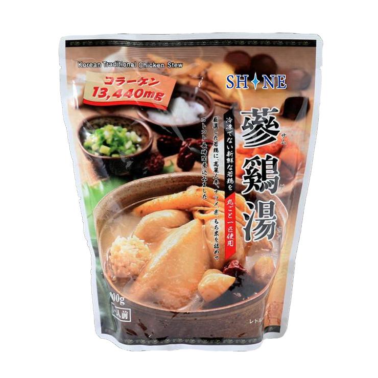 韓国 参鶏湯 800g 3個 サムゲタン レトルト 丸鶏 シャイン