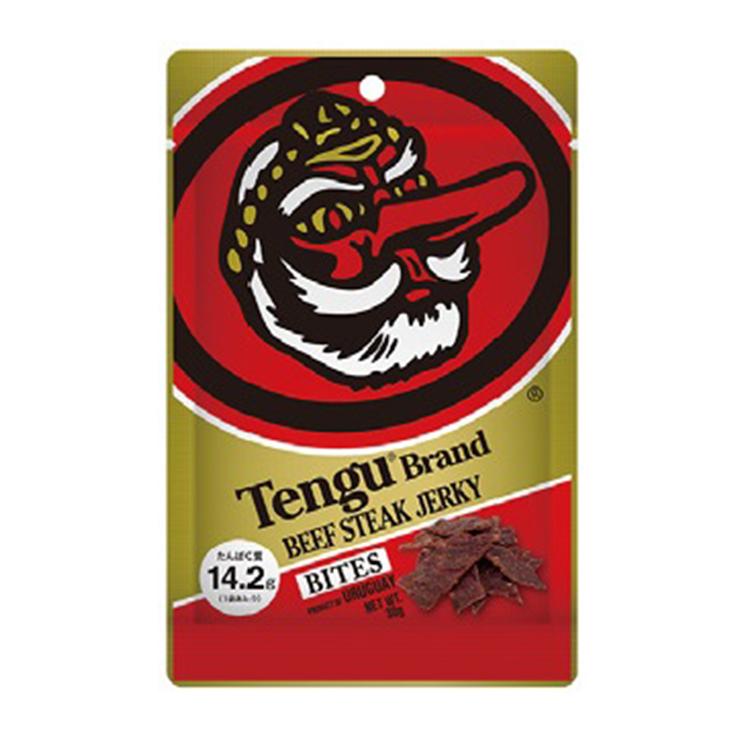 【専用出品】テングビーフジャーキー ２種、８袋セット 天狗 おつまみ ジャーキー テング ビーフステーキジャーキー バイツ