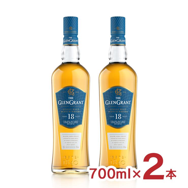 ウイスキー スコッチ グレングラント 18年 700ml 2本 CTスピリッツ 